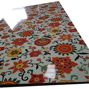 2mm Farbige Dekorative Blumen-Pappelkernplatten Moderne Wasserfeste <span class=keywords><strong>Polyboard</strong></span>-Sperrholzplatten für Wand & Decke - Product Image 5