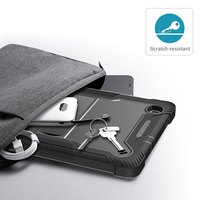 Étui de protection robuste pour tablette PC + silicone antichoc pour étudiants avec béquille pour Samsung Galaxy Tab S6 Lite