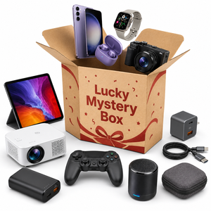 Boîtes Mystères pour Jouets Tech Gadget Box Souris <span class=keywords><strong>Sans</strong></span> <span class=keywords><strong>Fil</strong></span> Manette de Jeu Mini Haut-Parleur Cadeau Vente en Gros Promotion - Product Image 1