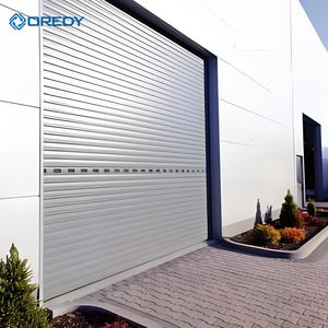<span class=keywords><strong>Porte</strong></span> de <span class=keywords><strong>garage</strong></span> automatique en aluminium OREDY, <span class=keywords><strong>porte</strong></span> à enroulement électrique avec télécommande pour commerce et résidence - Product Image 3