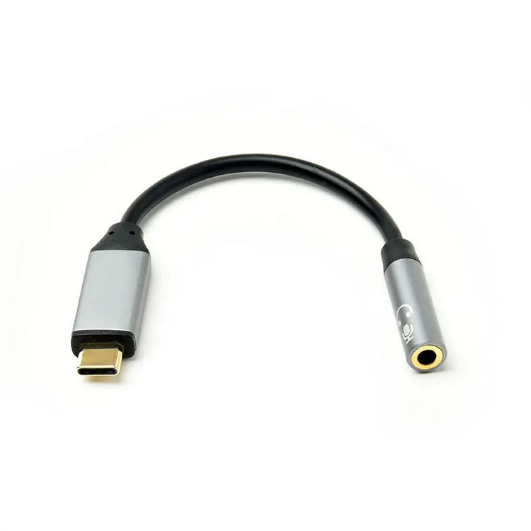 Adaptador de auriculares Compatible con Pixel 3, iPad, 3,1 tipo C a 3,5mm, muestras gratis