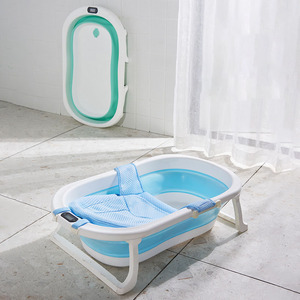 <span class=keywords><strong>Baignoire</strong></span> bébé multifonctionnelle en plastique <span class=keywords><strong>avec</strong></span> <span class=keywords><strong>coussin</strong></span>, <span class=keywords><strong>baignoire</strong></span> bébé portable de voyage <span class=keywords><strong>avec</strong></span> thermomètre, bide <span class=keywords><strong>pliable</strong></span> - Product Image 3