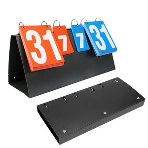 Flip Chart Double Sided Multi Functional Scoreboard PVC Material For Basketball Table Tennis Billiards Competition Scoring - Product Image 2