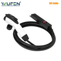 Nouvel adaptateur de câble de décharge WUFEN V2L pour véhicules électriques, compatible avec les voitures de type J1772 Type 1, prise Schuko, compatible avec les modèles Hyundai/Kia, 3,5 kW 16 A