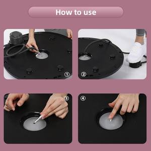 Bosu Ball Halbkreisförmiger Balance-Yoga-Ball Fitness-Halbball Pilates Bosu Ball Bosu Speed Wave Trainingsgerät Belastbar bis 600kg - Product Image 5