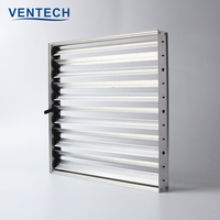 VENTECH Volet de régulation à lames opposées pour conduits d'air de climatisation