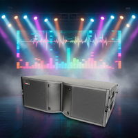 Haut-parleur passif Seer SLA-8C Line Array à deux voies, enceinte en contreplaqué de bouleau de 15 pouces, haut-parleurs de graves de 8 pouces et de aigus de 3 pouces, 120W RMS/500W de puissance de crête, externe