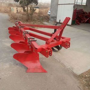 Arado para Preparación de Tierras Agrícolas, Rojo, Alta Productividad, Equipo Agrícola para Uso con Tractor - Product Image 4