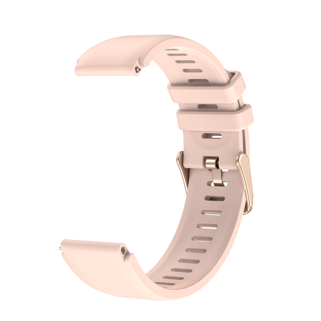 Factory Wholesale Price Fashion Multiple Colors Silicone Rubber Strap Smartwatch Band 22mm