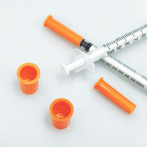 Jarum suntik Insulin U-100 sentuhan Mudah 1ml/cc dengan 30G 5/16 inci (8mm) kotak kemasan Individual 100 buah - Product Image 2