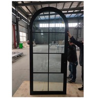 Rejilla de Acero Redonda para Ventana, Diseño de Puertas de Acero con Arco