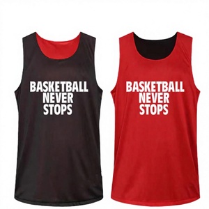 เสื้อกล้ามบาสเก็ตบอลชาย เสื้อแขนกุดสำหรับเล่นกีฬา เสื้อกีฬาออกกำลังกาย ระบายอากาศได้ดี - Product Image 2