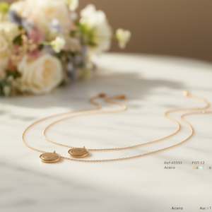 Collana con Ciondolo a Forma di Lettera J in Acero, Placcata in Oro 18K con Catena a Serpente, Gioiello Minimalista Unisex per Uso Quotidiano - Product Image 2