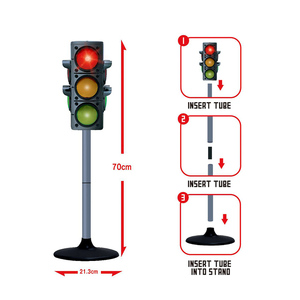 Đồ Chơi Giáo Dục Trẻ Em EPT Đồ Chơi Bằng Nhựa Đèn Giao Thông Đồ Chơi Dấu Hiệu Giao Thông Có Ánh Sáng Và Âm Thanh - Product Image 3
