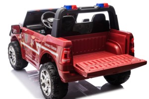 รถดับเพลิงนั่งบนรถ<span class=keywords><strong>แรม</strong></span>3500ทรงพลังพร้อมรีโมต2.4G แดชบอร์ดได้รับใบอนุญาตสำหรับเด็ก - Product Image 4