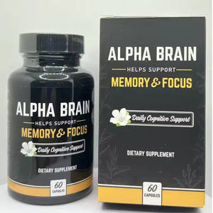 Buono per la salute Capsule nootropiche Ginkgo Biloba Bacopa Monnieri Capsule Dha Brain Booster Capsule - Product Image 2