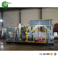 Compresor de Gas Natural Certificado CE de Alto Rendimiento, Entrada de 30 Bar, Salida de 250 Bar, Flujo de 1.52 Nm3/min, Compresor de Pistón