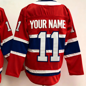<span class=keywords><strong>Hockey</strong></span> sobre hielo de moda de alta calidad con logotipo de sublimación Jersey de <span class=keywords><strong>hockey</strong></span> personalizado - Product Image 2