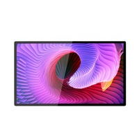 Écran LCD publicitaire commercial 2K de 15,6'' et 21,5'' avec support mural, Android, Wi-Fi, USB et logiciel de contrôle à distance