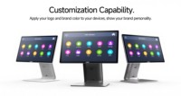 Terminal de point de vente SUNTEK SC1 15,6 pouces tout-en-un avec écran tactile capacitif, Android 14/Linux OS, caisse enregistreuse sans fil
