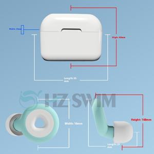 Bouchons d'oreille anti-bruit en forme d'anneau transfrontaliers personnalisés, grands, moyens, petits, étanches, <span class=keywords><strong>protection</strong></span> <span class=keywords><strong>auditive</strong></span> du sommeil silencieux - Product Image 4