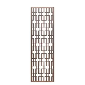 High quality stainless steel Chinese style office partition screen Carved Metal Privacy Screens partition screen india