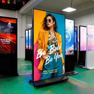 จอ LCD แสดงผลโฆษณาแบบแนวตั้งขนาด 75/85/98 นิ้ว ระบบคลาวด์ สำหรับโรงแรมระดับห้าดาว จอแสดงผลเต็มหน้าจอขนาด 75 นิ้ว - Product Image 3