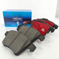 Nouvelles plaquettes de frein arrière semi-métalliques en céramique Frontech OEM en gros pour Navara D40/D23 Pickup 2010-2021 pour Audi Benz