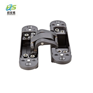 180 Degree 3d Adjustable Concealed Hinge 30x130mm Zinc+aluminum Material 60kg Door Wooden Hidden Bld-g130 180 Degree Opening - Product Image 4
