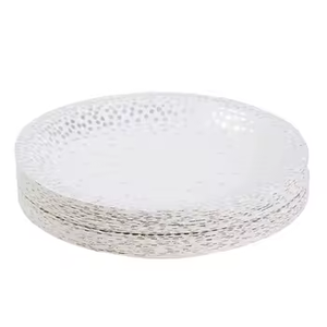Platos de Papel con Diseño de Puntos, Paquete de Confeti y Papel de Aluminio, Excelente Calidad, Precios Increíbles, Artículos Modernos para Fiestas de Cumpleaños - Product Image 5