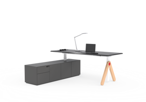 2025 Best Modern Steel Executive Office Desk Durable New <strong>Industrial</strong> Workstation Furniture Minimalist <strong>Design</strong> - Product Image 2