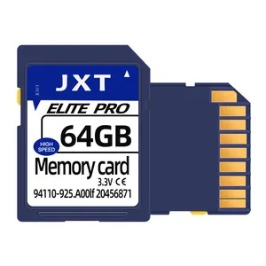 JX Hot Sale Sd Card 64gb Use For Camera 4k Video Full Real Capacity U1 U3 Big SD Memory Card 64gb Class10