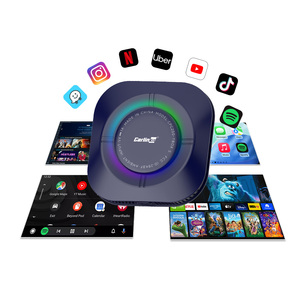 Portable Fast Transfer Led Light S2P carlinkit Carplay Ai Box 4gb 64gb Car Play Dual Channel Gps Wifi Wired to Wireless Adapter - Product Image 1