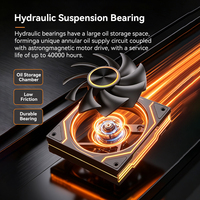 Ventilador de PC con Prisma ARGB de 120 mm, Precio de Fábrica, Ventilador PWM de Alto Flujo de Aire, Silencioso, con Espejo Infinito RGB, Ventilador de Refrigeración para Computadora, Venta al Por Mayor