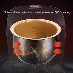 Electrodomésticos al por Mayor, Olla <span class=keywords><strong>Arrocera</strong></span> Eléctrica Inteligente con Pantalla Táctil Digital de Gran Capacidad de 5L - Product Image 5