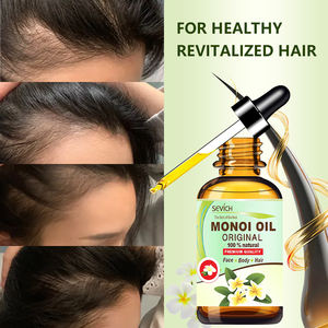 Anti Haaruitval Behandeling Natuurlijke Monoi Olie Organische Bevorderen Haargroei Haargroei Zorg Etherische Olie - Product Image 3
