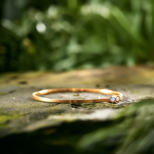 Brazalete de Moda en Acero Inoxidable 316L con Baño de Oro PVD, Diseño Sostenible y Resistente - Product Image 3