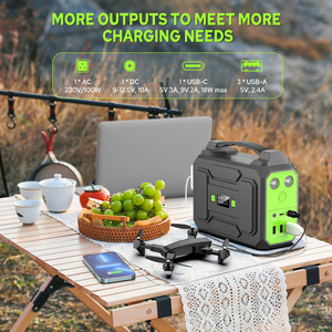 Centrale électrique portable AC 100W 146Wh <span class=keywords><strong>Camping</strong></span> batterie au Lithium générateur solaire pour la sauvegarde à domicile en plein air d'urgence RV Van chasse - Product Image 5