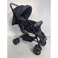 Poussette bébé Wisesonle légère et pliable, cadre en acier inoxydable, capacité de charge de 20 kg, vue haute, poussée bidirectionnelle, pour nouveau-né, marche possible