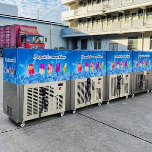 เครื่องทำไอศกรีมแท่งแบบพกพา ได้รับการรับรองมาตรฐาน CE ทำงานอัตโนมัติเต็มรูปแบบ สำหรับทำไอศกรีมแท่งน้ำผลไม้เชิงพาณิชย์ - Product Image 2
