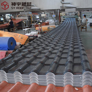 Sentetik İspanyol Roma su yalıtımı çatı levhaları B1 yanmaz sentetik plastik ASA UPVC <span class=keywords><strong>PVC</strong></span> çatı kiremitleri - Product Image 2