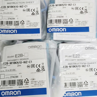 Capteur de proximité inductif E2B-M18KN10-WZ-B1 PNP NO, distance de détection de 10 mm pour l'automatisation industrielle