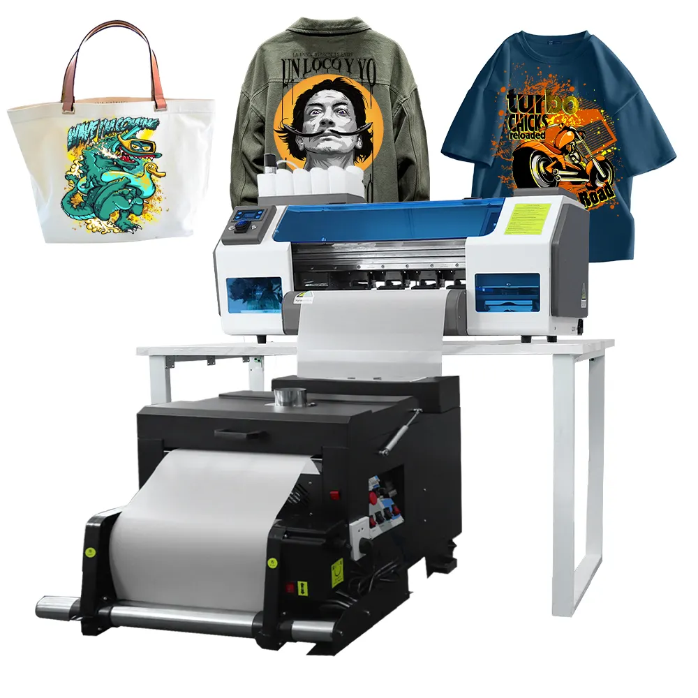 Machine d'imprimante à tête d'impression double XP600 de haute qualité 30cm pour t-shirt pour imprimante dtf 13 pouces de petite entreprise
