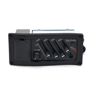 Preamplificador Ecualizador Profesional EQ-7545R de 4 Bandas para Guitarra Acústica con Pastilla Piezoeléctrica, Control de Volumen y Tono, Alta Calidad ODM/OEM - Product Image 2