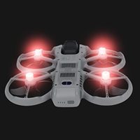 4PCS Feux de signalisation de vol nocturnes pour drone AVATA 360, mini-stroboscope LED haute luminosité, lumière de navigation clignotante