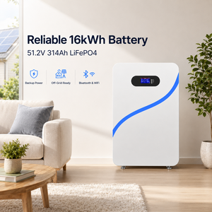 Batería de Almacenamiento de Energía Doméstica de 16 kWh, 51.2V 48V 280Ah 314Ah LiFePO4, Más de 8000 Ciclos, Batería Solar con Monitoreo Inteligente por Aplicación y BMS Inteligente - Product Image 2