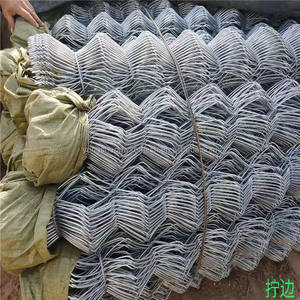 Valla de eslabones de cadena de malla cuadrada de alambre de ciclón galvanizado de servicio pesado usado para agricultura barata, recubierto de PVC, marca YSH, modelo 2017 - Product Image 5