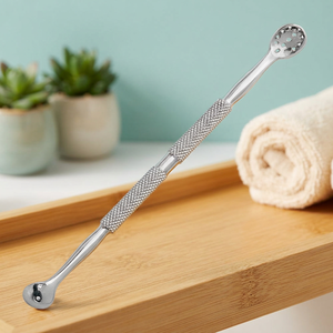 Extractor de Acné Profesional de Acero Inoxidable de Doble Punta, Removedor de Puntos Negros, Cuchara para Espinillas, Herramienta Profesional para el Cuidado Facial - Product Image 4