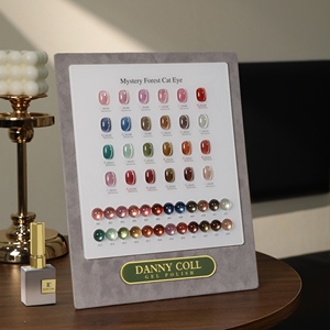 ZRKGEL Set di 24 Colori Nuova Serie Cat Eye, Smalto Gel Magnetico Riflettente Senza HEMA/TPO, Etichetta Privata OEM ODM - Product Image 6