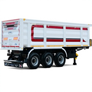 Heavy Duty Accordion Dump <b>Trailer</b> for Mining, Quarry and Construction Projects - Product Image 5